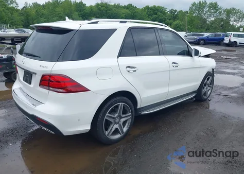 2016 Mercedes-Benz Gle 400 4Matic из США, поврежденный, VIN 4JGDA5GB0GA648649